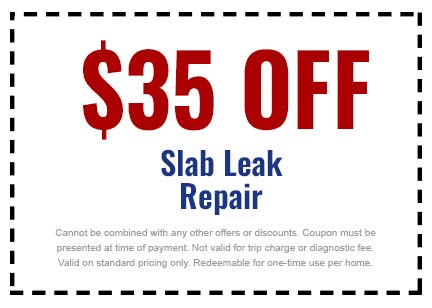 Discounts on Slab Leak Repair